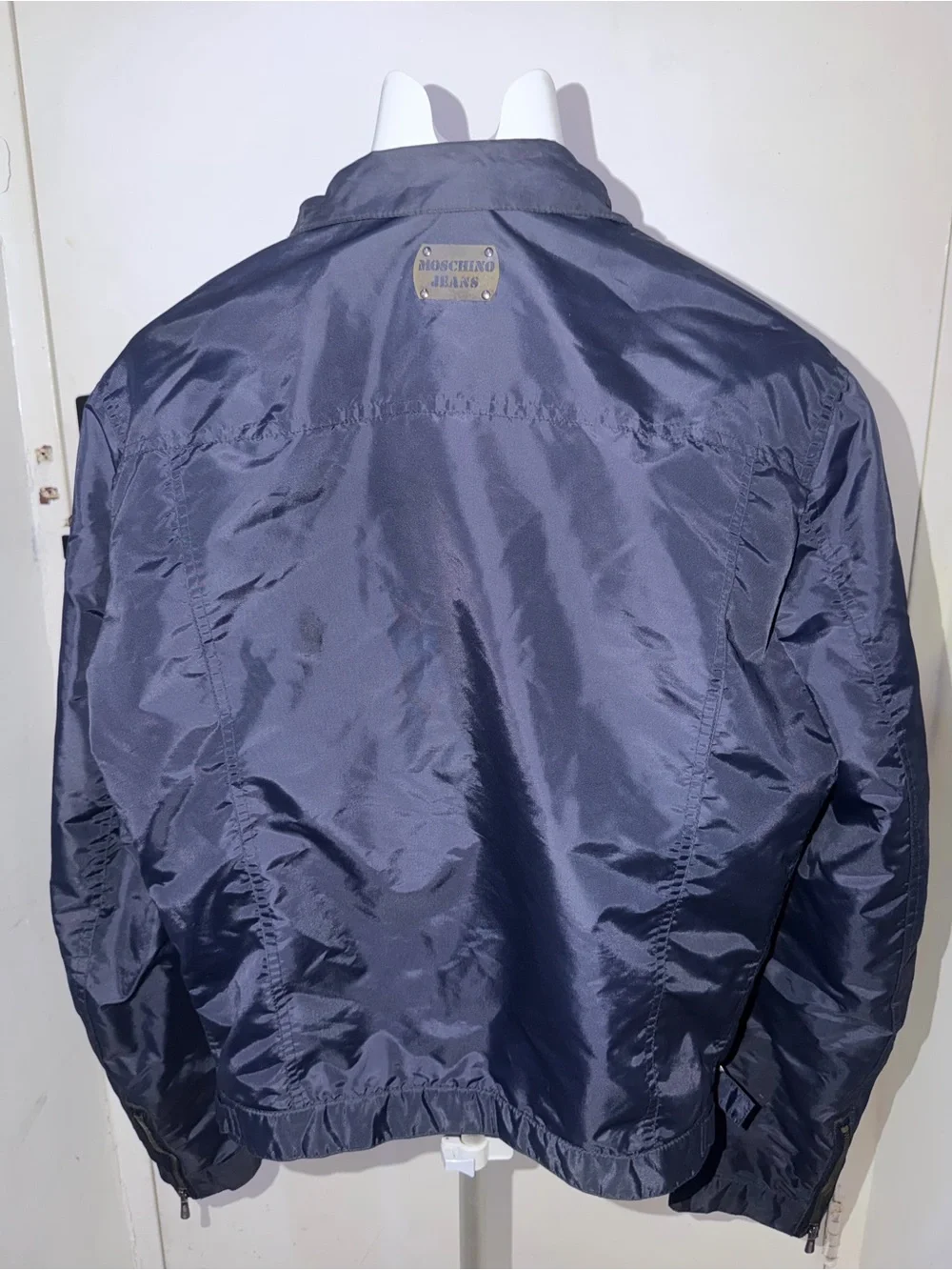 Moschino Navy Bomber Jacket